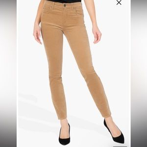 Kut From The Kloth® Diana Stretch Corduroy Skinny Pants in Tobacco Brown